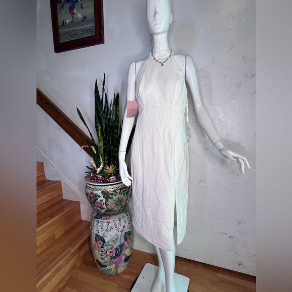 AMSALE LW141 - Crepe Sheath Dress - Picture 5 of 7